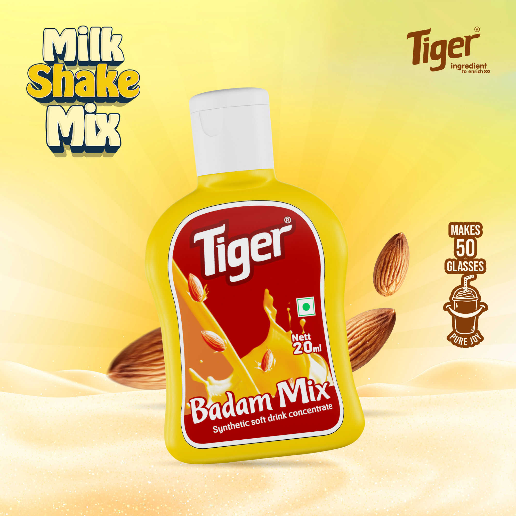 TIGER BADAM  MIX 20 ML